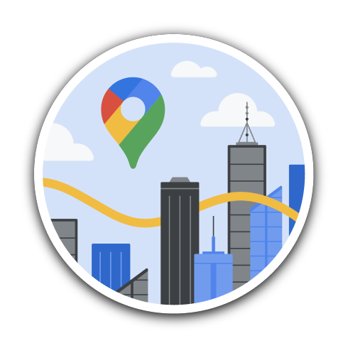 Badge Google Maps Platform